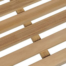 E E-NICES Panchina da Giardino 150 cm in Teak