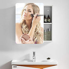 SXFYZCY Mobile Specchio Nordico per Il Bagno, Mobile Specchio sospeso per lavabo
