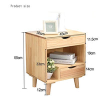 Comodini Pine Comodino Moderno Semplice Creativo Armadio di immagazzinaggio Nordic Camera Mini Comodino con cassetto Comodini Camera