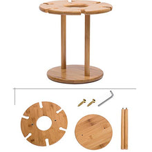 JXFS, supporto per bicchieri da vino e portabottiglie, in legno, con gancio, per gli amanti del vino, per feste e banchetti