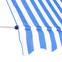 YCSD Tenda da Sole, Protezione per Il Balcone, Regolabile, Senza Forare, A Manovella, 300 Cm di Larghezza, Beige,300 X 120 Cm