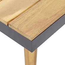 SKM Set Divani da Giardino 5 pz con Cuscini Legno di Acacia Marrone (62.4kg)