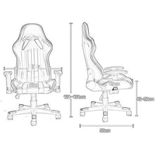 SXFYWYM Computer Desk Sedia di Modo può Essere ruotato per Moderno Ascensore Sedia da Ufficio per Comfort,Blu