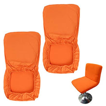 BSTKEY - Set di 2 sgabelli da bar con copertura per schienale elasticizzata, per sedia da pranzo, sedia da bar e sedia