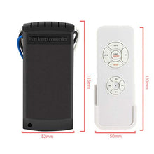 Fgyhty Universale Ventilatore a soffitto Lampada Telecomando Kit Timing Control Switch Wireless Receiver Adjusted velocità del Vento trasmettitore