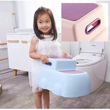 Sgabello Pieghevole, Scala for Bambini, Piccolo Pieghevole, Luce, Adatto A Cucina, Bagno, Camera da Letto (Color : Pink)