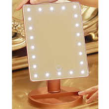 WM Specchio Il Trucco 22 Luce Specchio A LED Luce Touch Screen Dimming Mirror 10 Volte Ingrandimento Specchio Solare Portatile mirror-10.20