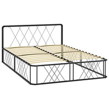 SKM Giroletto Nero in Metallo 140x200 cm (25.5kg)