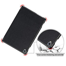Artfeel Cover per Huawei MediaPad M6 10.8 2019,Sottile Leggero Pelle Smart Supporto Custodia con Auto Sveglia/Sonno,Slim Flip Folio Magnetico Tablet Caso,Nero