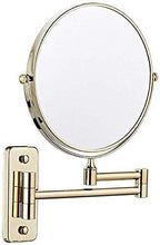HGXC Specchi da Bagno Specchio cosmetico a Doppia Faccia con ingrandimento 3X Specchio cosmetico da 8 Pollici Specchio da toeletta 360 Rotazione Libera