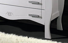 Europrimo Mobile da Bagno con lavabo e Specchio Noemi 115 per Arredo Bagno Bianco Classico Composizione Set