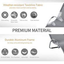 Lettino Prendisole da Giardino 160x60x65 cm in Alluminio Grigio