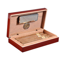 HYY-YY sigaretta di fumo dell'igrometro della cassetta di legno di cedro spagnolo dell'umidificatore di legno