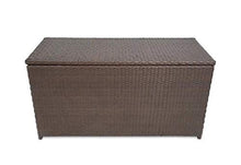 Scatola portaoggetti da giardino con coperchio, per giardino, cortile, patio, balcone, caffè, 120 x 50 x 60 cm