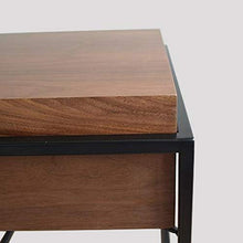 AINIYF Comodino Quadrato Comodino Comodino Camera da Letto Comodino Stile Industriale