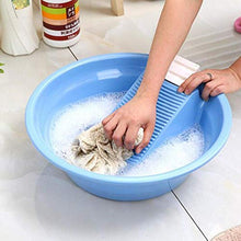 Plastica Washtub con Washboard ispessite Washtub per Il Lavaggio di Biancheria Intima del Bambino di plastica Lavabo, Viola