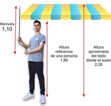 Asta di manovra per Tenda da Sole Universale 110 ctms. Bianco…