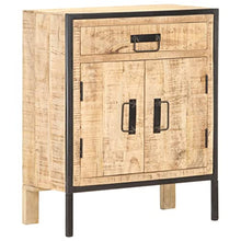vidaXL Credenza 60x30x75 cm in Legno di Mango Grezzo