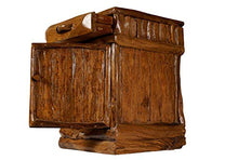 Windalf - Comò vintage Shmoosy, larghezza 54 cm, altezza 77 cm, stile shabby chic, pezzo unico, realizzato a mano