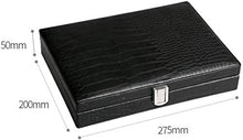 TGhosts Cigar Humidor, Cedar Cigar Humidor, Pelle Cigar Box con igrometro e umidificatore Portatile di Viaggio Cigar Humidor