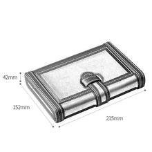 Jia He Scatola di sigari Cigar Box, Cigar Humidor Cigar Box Portatile Portable Legno di Cedro Cigar Set può Contenere 4 (Size : 21.5x15.2x4.2cm)