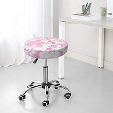Snoopy - Coprisgabello rotondo per sedia da bar, lavabile, elastico, per sgabelli rotondi da 35,6 cm