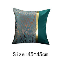 UG1 Cuscini all'aperto per mobili da Giardino, Cuscini in Stile Europeo, all'aperto Decorativo Copricuscino per Divano Letto Auto con Cuscino, 18 * 18inch / 45 * 45cm,Verde