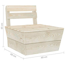 Tidyard 9 pz Set Divani Pallet Angolari Modulari da Giardino Esterno 8 Posti in Legno di Abete Impregnato,Divano Angoalre,Divani da Esterno,Divano Pallet da Giardino in Legno,Divani Modulari in Legno