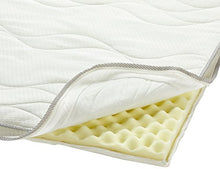 Amazon Basics - Correttore / Topper per materasso bugnato trapuntato in Memory Foam 90 x 200 cm