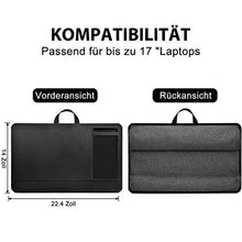 Modazon Supporto per computer portatile per letto con supporto per telefono, cuscino portatile per divano con tappetino per mouse e poggiapolsi, adatto per laptop fino a 17 pollici