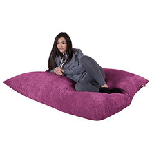 Lounge Pug®, Cuscino Pouf Sacco XL, Pompon - Rosa