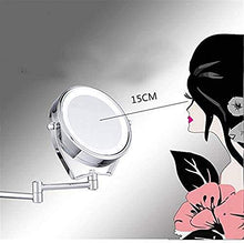 Specchio Specchi di vanità da Bagno Trucco a Parete con ingrandimento 7X Illuminato a LED
