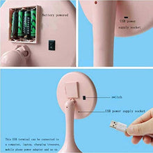 Chenbz 30 LED Batch Trucco Millo Specchio MILLIZZING Battery Batteria E USB Specchio Vanity Specchio da Vanity 25cm Schermo per sensore del Corpo a infrarossi Specchio cosmetico illuminita