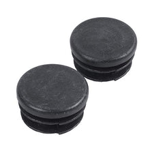 Senmubery Plastic Gambe per Tavolo Sedia con Tappo Rotondo Inserto Tubo A Coste 22 Mm Dia 50 Pezzi