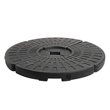 Base per ombrellone da spiaggia, supporto per ombrellone da 4 pezzi, base impermeabile stabile e facile da installare per ombrellone, pratica per tenda da campeggio