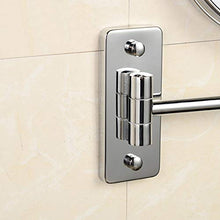 Kaper Go Specchio Bagno Specchio In Rame Pieghevole Specchio Di Bellezza Personalità Anteriore E Posteriore A 360 Gradi Rotante Parete Appeso Specchio Di Ingrandimento Specchio D'argento Casa Bellezza