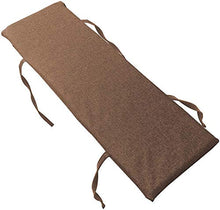 Zhouzhou - Cuscino per panca da giardino, antiscivolo, 2 posti, per interni e sedie da pranzo, per esterni, mobili da giardino, cuscino per sedia a dondolo, per divano lungo