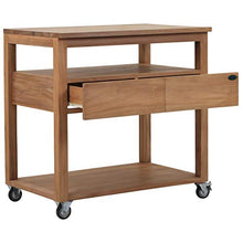 Teako Design Carmelo 2 - Carrello da Servizio, 90 cm
