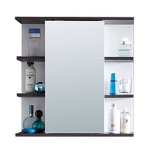 trendteam smart living Arredamenti, Derivato del Legno, Bianco/Argento fumé