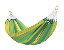 La Siesta Orquídea Jungle - Amaca classica singola in cotone, Verde