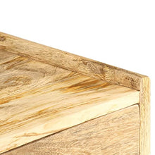vidaXL Comodino 40x35x50 cm in Legno Massello di Mango