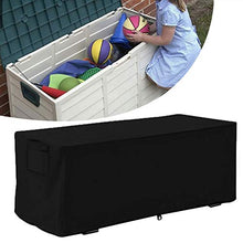 Jadeshay Copertura per mobili da Giardino, Impermeabile, Resistente ai Raggi UV, Coperta, Scatola di immagazzinaggio, Custodia Protettiva 123x62x55cm (3 Colori)