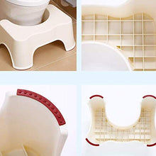 AJH Sgabello per WC Sgabello in plastica Sgabello per lavabo Sgabello per WC da Bagno Sgabello Antiscivolo