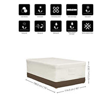 Amazon Basics - Copertura per tavolo da pranzo, 190.5x114.3x67.31 cm