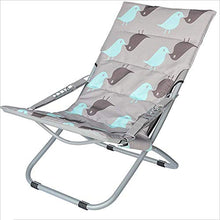 FGA Sedia Pieghevole reclinabile Sedia Design Multifunzionale per Il Tempo Libero Portatile in Metallo per la Pausa Pranzo Sedia Pieghevole da Spiaggia per Balcone