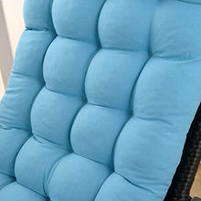 QTQZ Cuscino per Sdraio con Schienale Alto Cuscino per Sdraio Portatile Cuscino per Sdraio Portatile Cuscino per Seduta Impermeabile Cuscino per Sedia a Dondolo per Interni Extra Large Patio-Viol