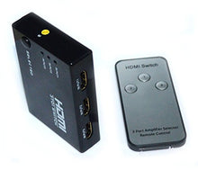 SaySure - 3 Port Mini 1080p HDMI Switch Switcher HDMI Splitter Box