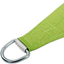 COUEO Vela Parasole Rettangolare 6x7m Anti 95% UV Tende da Sole per Esterno Mpermeabile eResistente, per Giardino Balcone Terrazza, Verde