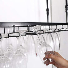 Rastrelliere per bicchieri da vino Bottiglia per vino / supporto per vino per vino, decorazioni per tazze per hanger per home bar e cucina, può ospitare fino a 24 tazze, altezza regolabile: 30 - 60 cm