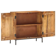 vidaXL Credenza 75x30x75 cm in Legno Massello di Mango